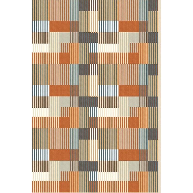 Color Patchwork Pattern Living Room Carpet Large Area Sofa Rugoldable Machine Washable Bedroom Bedside Non-slip Soft Floor Mat
