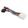 Radio ISO Wiring Harness Plastic Flexible CD Player Adapter Replacement for MITSUBISHI Lancer Pajero