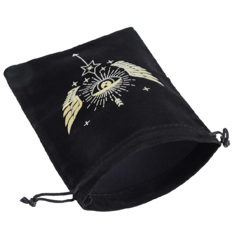Storage Bag Board Game Cards Drawstring Package Witch Divination Crystal Packing Pouches Gift Bag Tarot Carrying Pouch