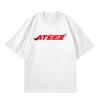 KPOP ATEEZ 25 Years Cartoon Short-sleeved T-shirt Cotton Customized Hongjoong Mingi San Yunho Fans Gift Fans Concert Clothing