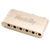 Musiclily Ultra Brass 36mm Tremolo Block with 10.8mm String Pitch for Strat Electric Guitars and Wilkinson M Series Bridges