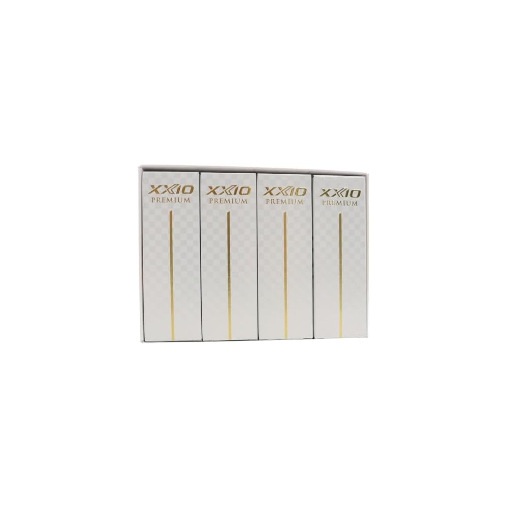 Dunlop XXIO Boules de Golf Premium Or Royal Modèle 2020 Pack de 12