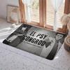Anime S Steins;Gate Floor Mat Eco  Flannel Doormat Non Slip Odorless Indoor Floor Rug Soft Short Plush Home Mat