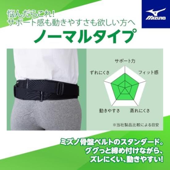 Lumbar and Pelvic Support Made In for Strong Normal LL Belt, Japan, Sports, Work, Golf, Tennis, Support, Support, Unisex, Black, Type,