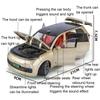 1/24 Li L9 SUV Alaşımlı Pres Döküm Araba Modeli Oyuncak Simülasyon Araçları Geri Çekilebilir Ses Işık Koleksiyonu Oyuncaklar Çocuklar İçin Doğum Günü Hediyeleri