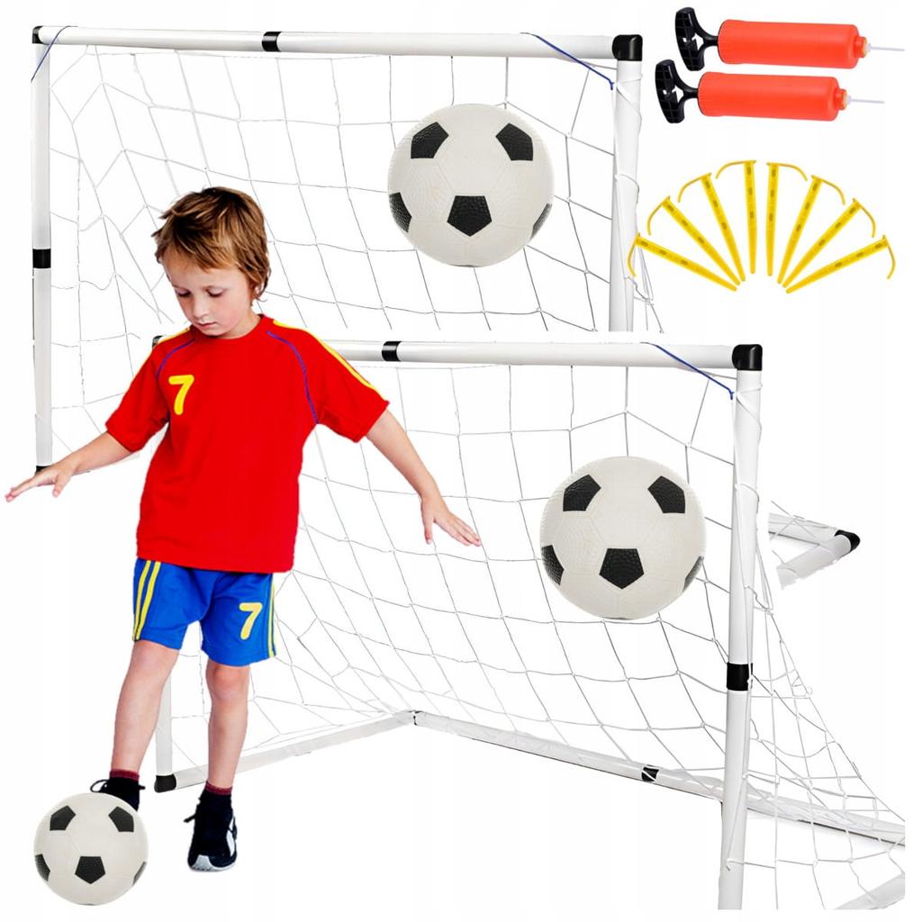 [PACK] Soccer Set 2 x Training Goal Soccer Ball 120x80x40cm (Z432+Z432) Z432Z