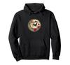 Illustration de chat calico chapeau de Père Noël Art Nouveau sweat de Noël