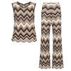 High quality spot summer and autumn new thin long-sleeved top knitted sweater jacket + sleeveless dress set 2598