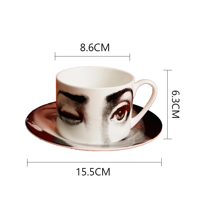 Nova caneca de café banhada a ouro criativa gato cerâmica xícara de chá alta qualidade vintage cerâmica xícaras e pires