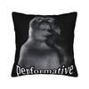Thinking Monkey Meme  Pillowcases Accessories Soft Cushion Cover Gift  Throw Pillow Case Cover Bedroom Multiple Sizes