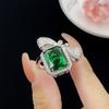 Sace Gems Klassiske kobberlegering sirkon ring øredobber anheng halskjede smykkesett bryllupsfest gaver