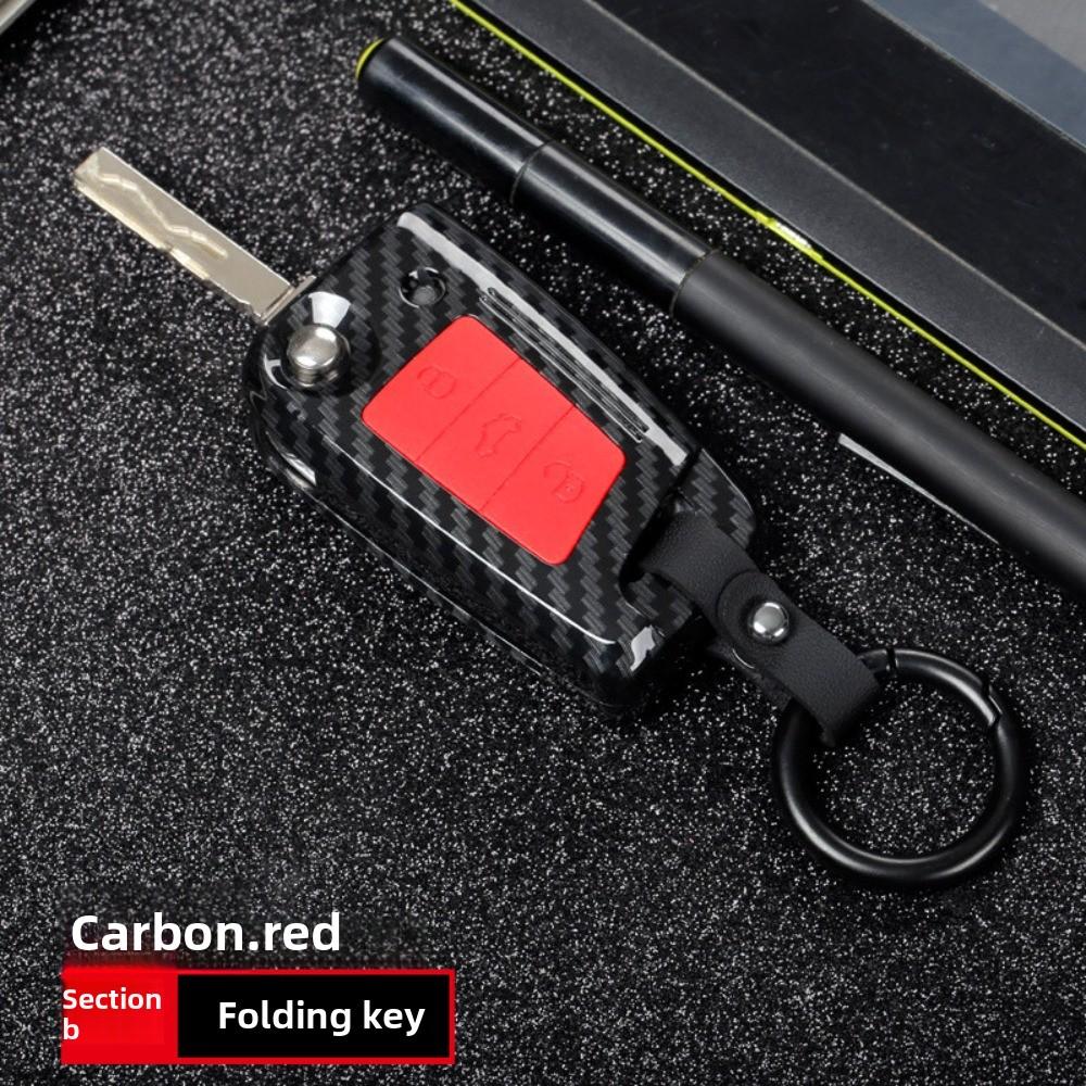For VW Key Case for Magotan Passat Tiguan L Touareg Golf T-Roc Sagitar Car Keys Holder