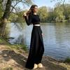 High Waist Women Pants Straight Wide Loose Fit Leg