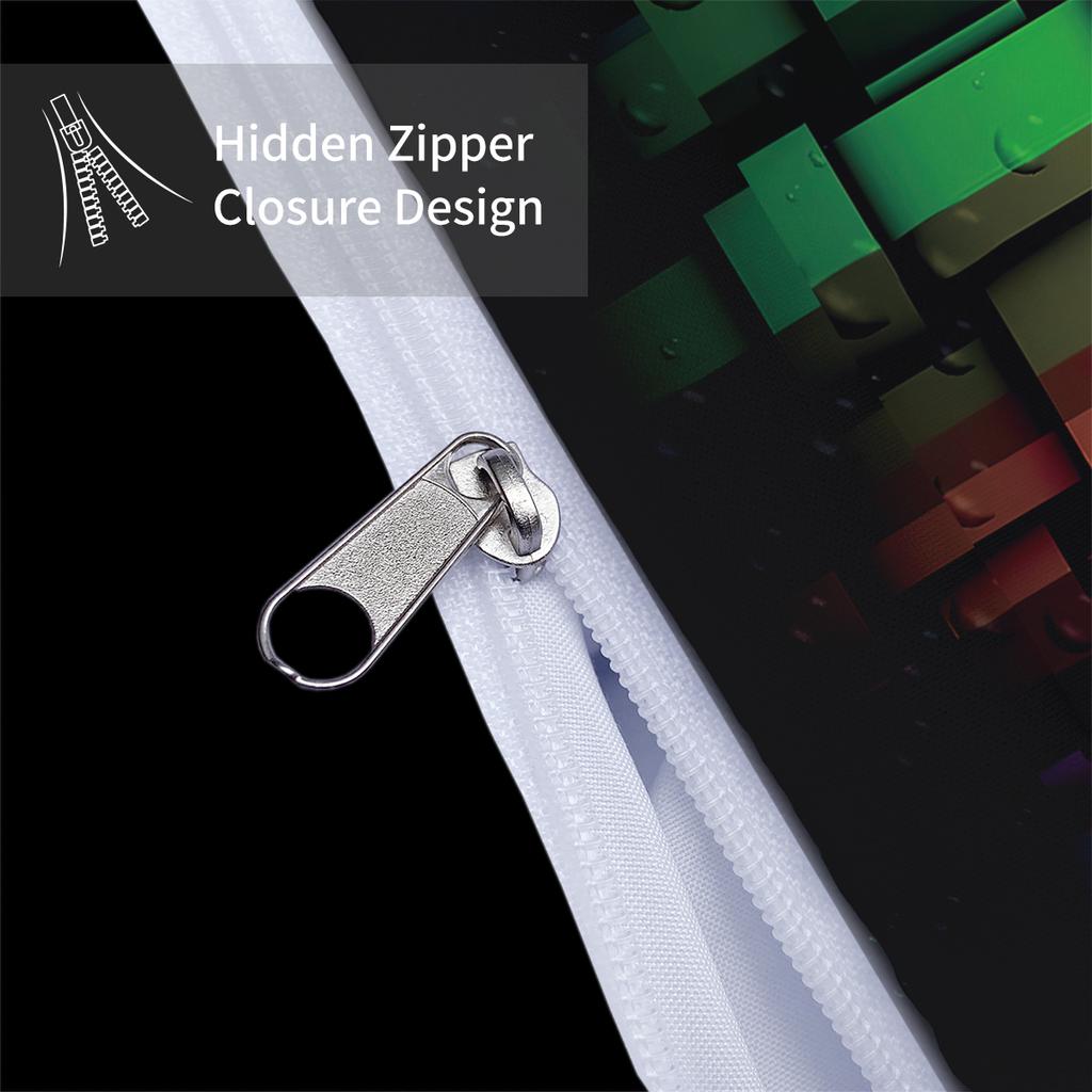 3pcs Colored Stripes Stereoscopic Visual Effects Bedding Set,suitable for Teenagers and Adult Bedroom,1*duvet Cover+2*pillowcase