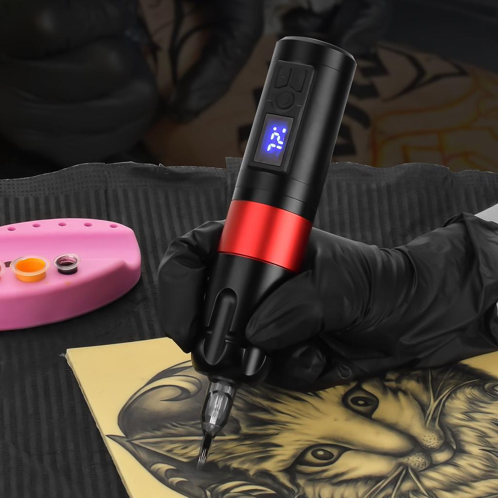 Cordless Tattoo Machine Motor Rotating Tattoo Machine Aluminum Alloy Tattoo Machine