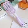 Elastic Air Cushion Paddle Comb - Ideal for Straight, Curly, and Salon Hair Styling