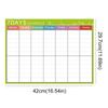 Erasable Whiteboard Calendar 12" X 16" Message Organizer Magnetic Monthly Planner  Refrigerator