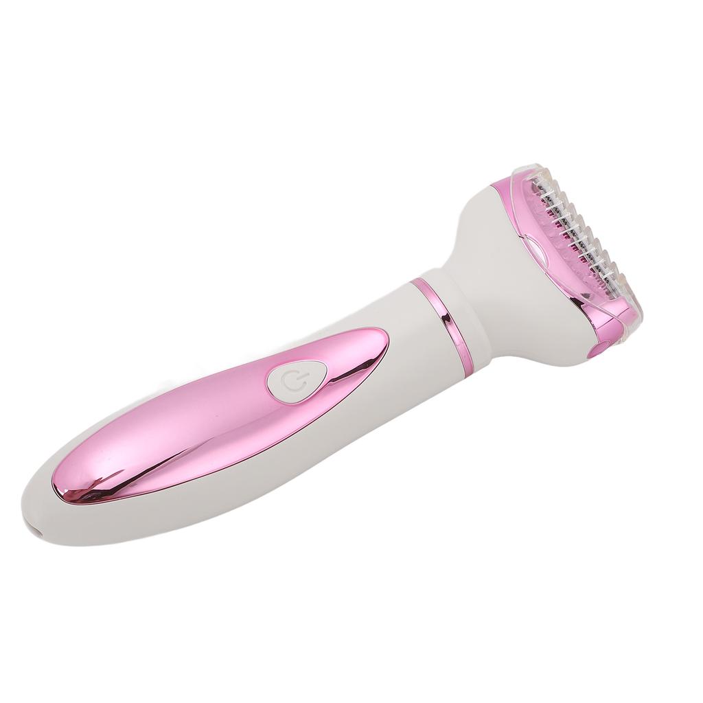 Electric Trimmer for Women USB Charging Electric Lady Clipper with Nose Hair Eyebrows Trimmer Heads