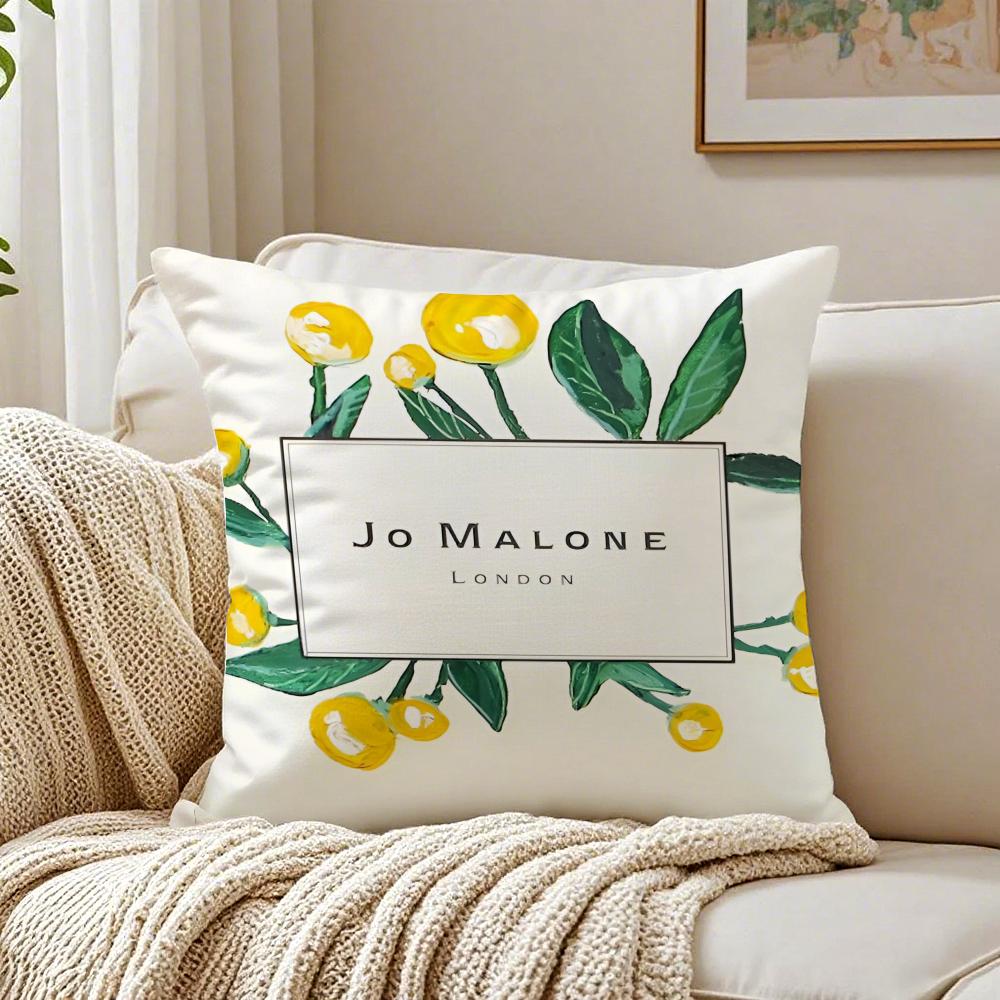 

Highend Fragrance Design Print Jo MMaloneA Cushion Cover Pillowcase Antidustmite living Room Sofa Decor Cushion Room 30X30cm