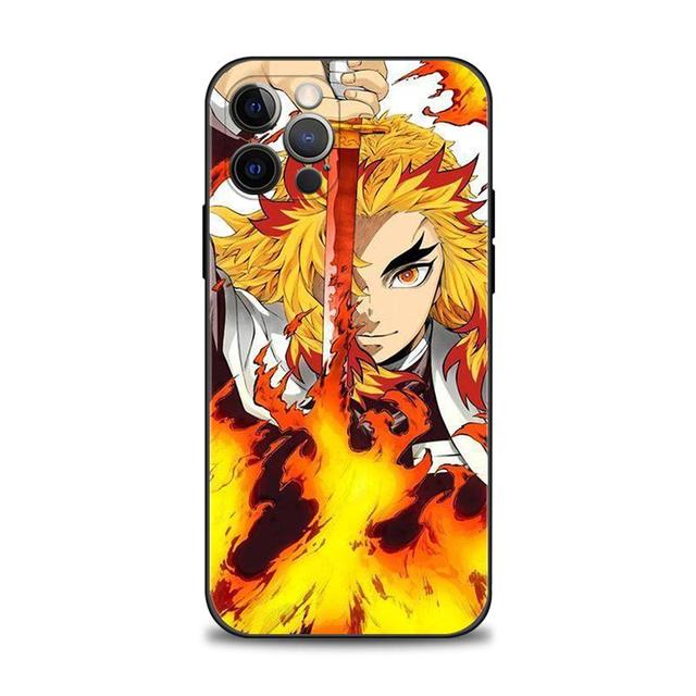 Telefon Shell Für Apple Iphone 14 13 12 11 Pro Max 13 12 Mini Xs Max Xr X 7 8 6 6s Plus Fall Anime Dämon Slayer Nezuko Tanjirou