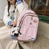 Japanese Niche Design Original High School Student Schoolbag Female Simple Junior High School Student Backpack Large Capacity Backpack