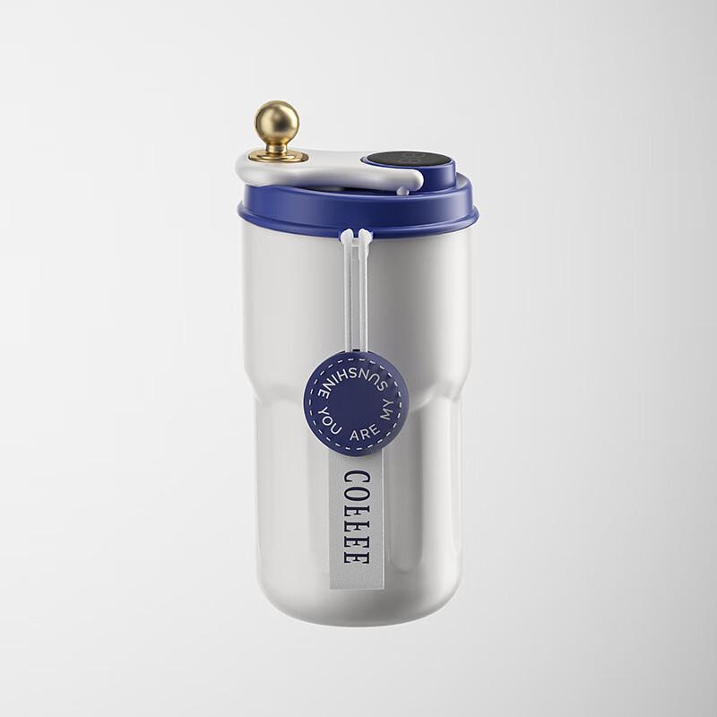 MRSIKEY Smart Insulated Coffee Travel Mug
