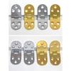 180 Degree Folding Table Hinges Zincs Alloy Flush Mounted Hinges Adjustable Cabinet Door Concealed Hinge Easy To Instal