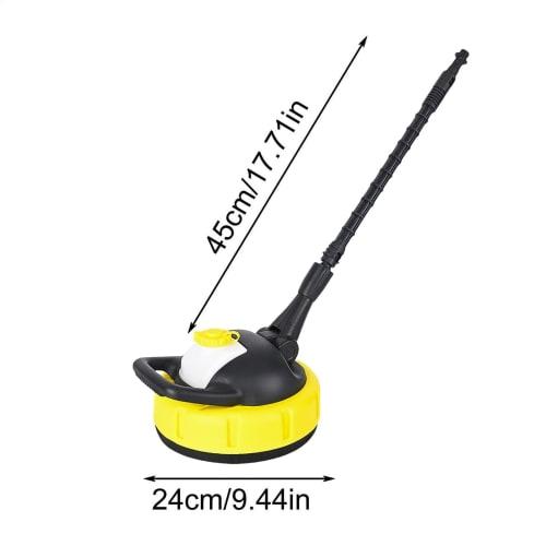 High-Pressure Washer Rotary Brush, Rotary Surface Patio Cleaner for K?rcher K Series K1-K7 Cleaning Tools, Deck Brush for Household Cars, Floors, Wall