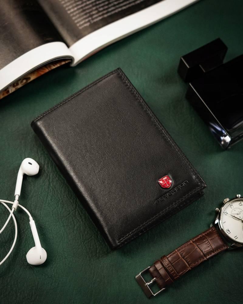 Men's wallet made of natural leather - Peterson