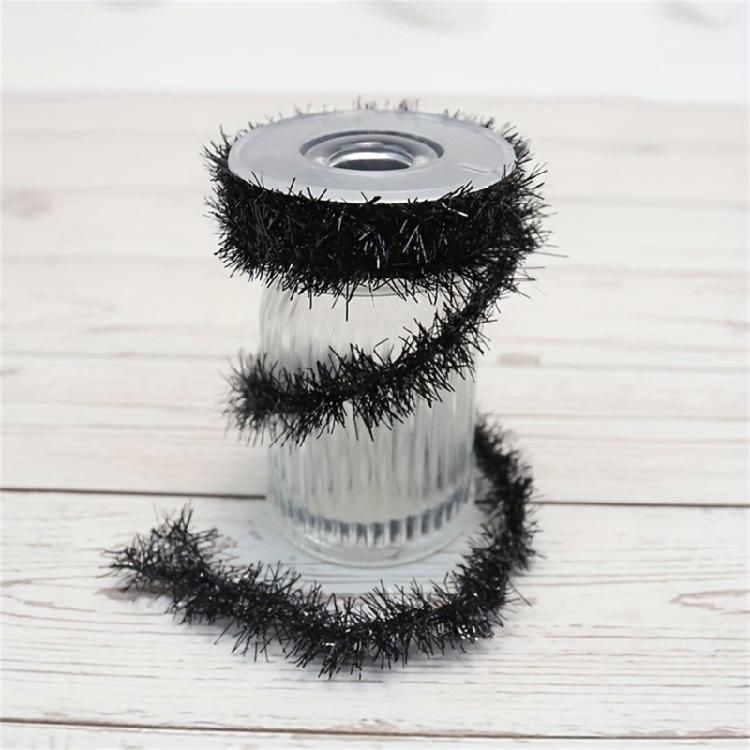 Wire Garlands Tinsel Ribbon Colorful Ribbon for DIYs Craft Bows Gift Wrapping