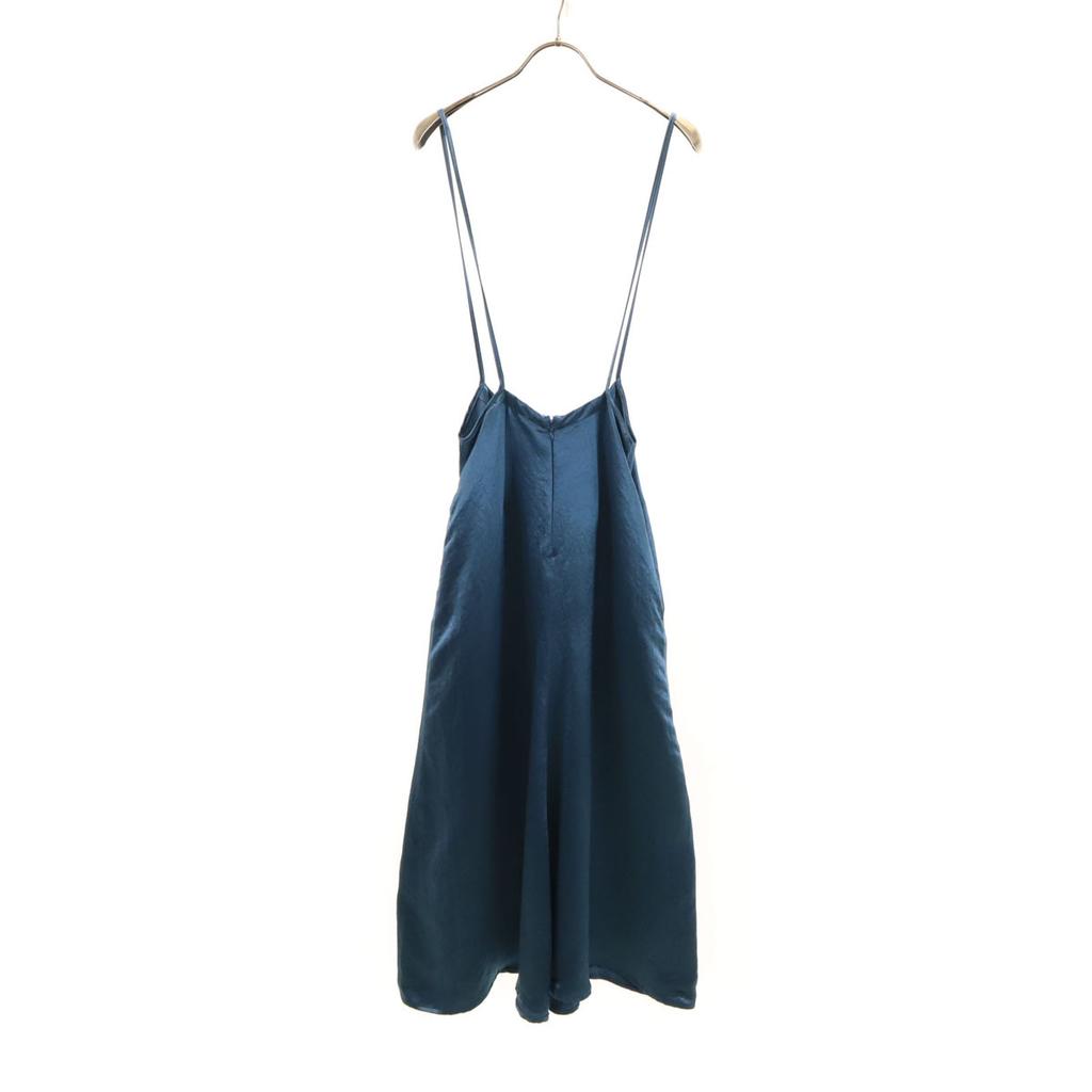 ALYSI Made In Italy Long Length Tied Flare Skirt 2 Blue Women Used