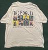 VTG The Pogues Band Tour of America T Shirt S-5XL Cotton White TR577 Unisex T-Shirt