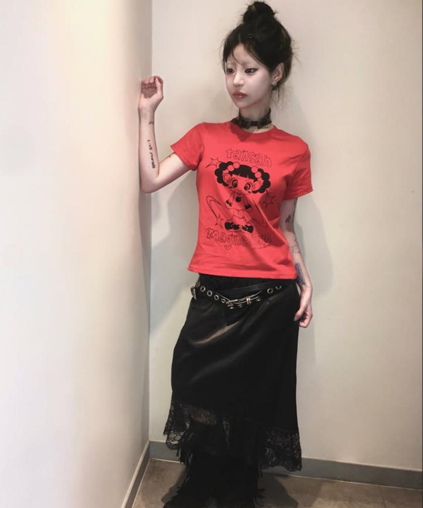 Tansanmageunesyum Hello Jadu X Tansan Super Jadu T-Shirt (Red/Black)
