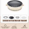 Uniform Thermal Conductivity Camping Baking Tray High Temperature Resistant Portable Size BBQ Grill Lightweight Design
