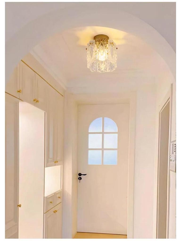 Nordic Luxury Shell Corridor Light: Creative, Modern Balcony & Entrance Lighting