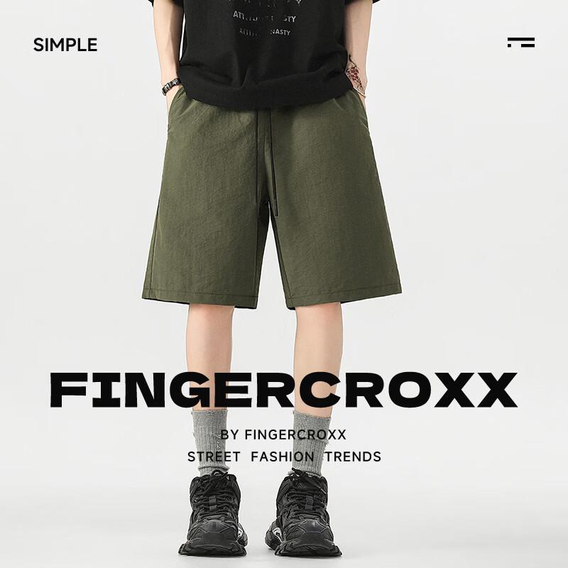 Fingercroxx IT Men's Mountain-Style Breathable Shorts