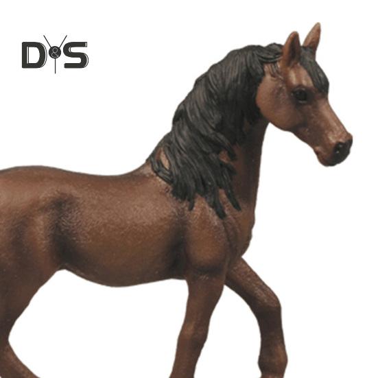 Model koně Realistická PVC figurka koně Socha Skulptura Domácí Kancelář Stolní Dekorace Ornament Vzdělávací Zvířecí Hračka pro Děti