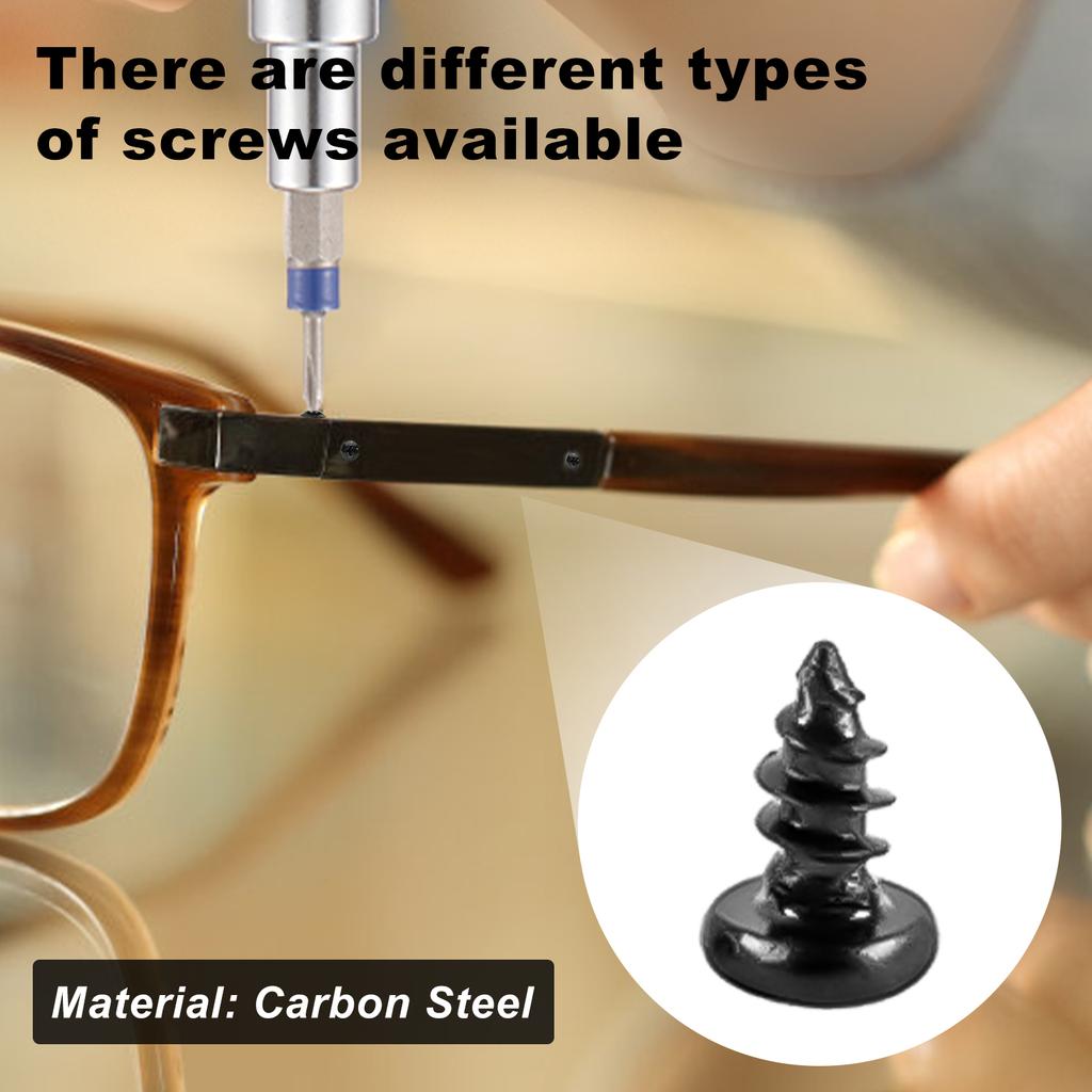 2000pcs M3 Screw Black Self Tapping Screw Pan Head Cross Self Drilling Wood Metal 6/8/10/12/18/20mm Countersunk Machine Fastener