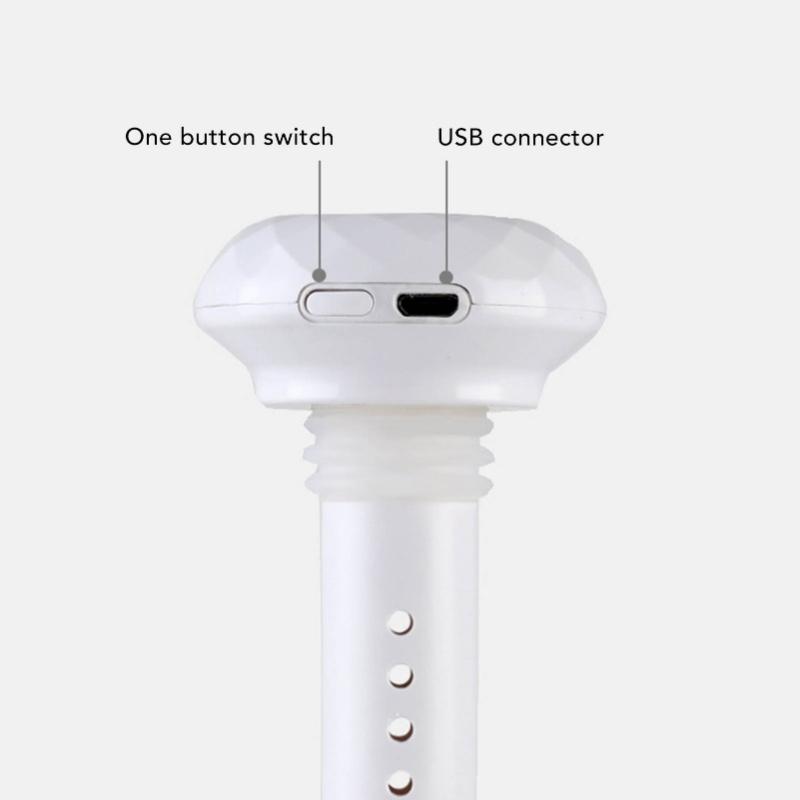 Desktop Humidifier Mute White Portable High Capacity Water Bottle Humidifier For Home Car