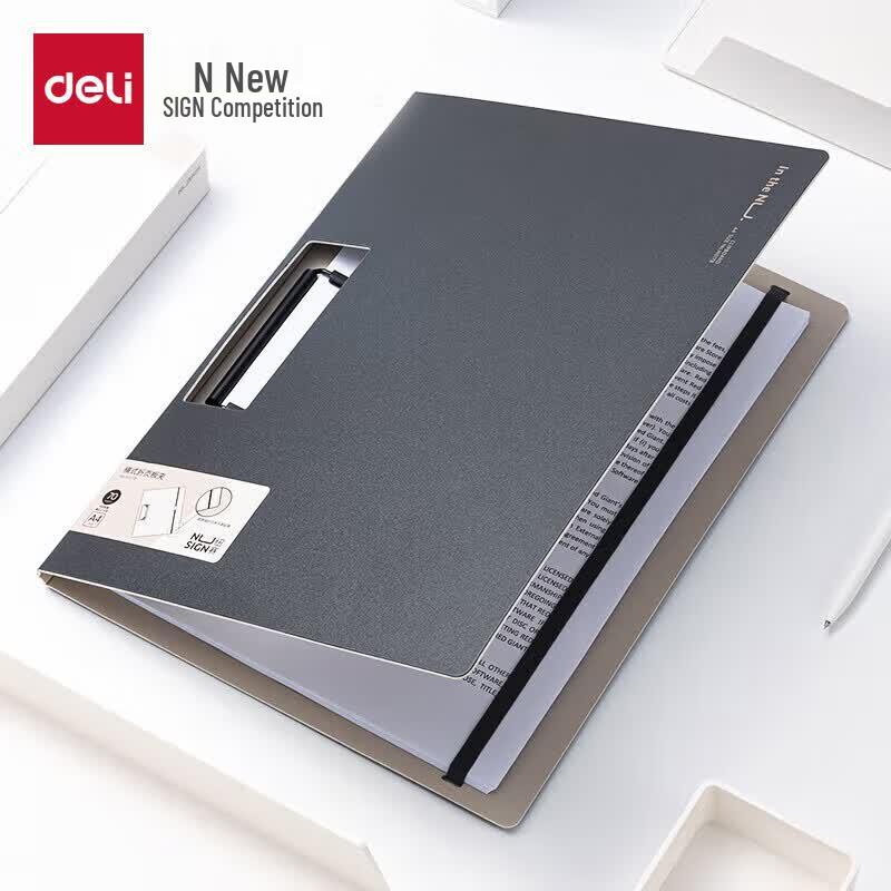 Deli NUSIGN A4 Foldable File Holder