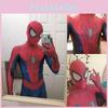 The Amazing Spiderman Cosplay Costume Spiderman Zentai Suit Halloween Adult