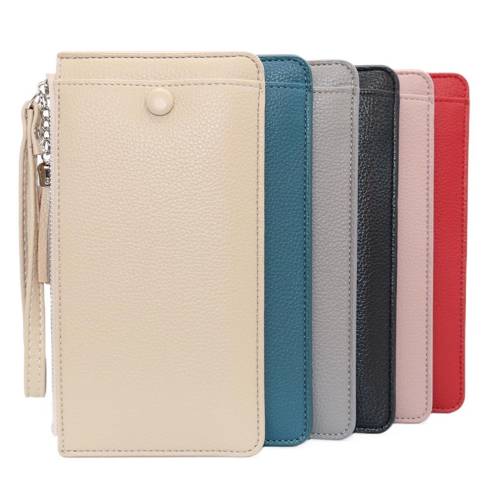 Damen Langbörse & Kartenhalter-Kombi - Modern, Geräumig, Multifunktionale Handy-Tasche