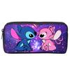Anime Peripheral Stitch Stitch Pencil Bag Single Layer Pencil Bag Student Children'S Stationery Bag Cartoon Printing Pencil Bag