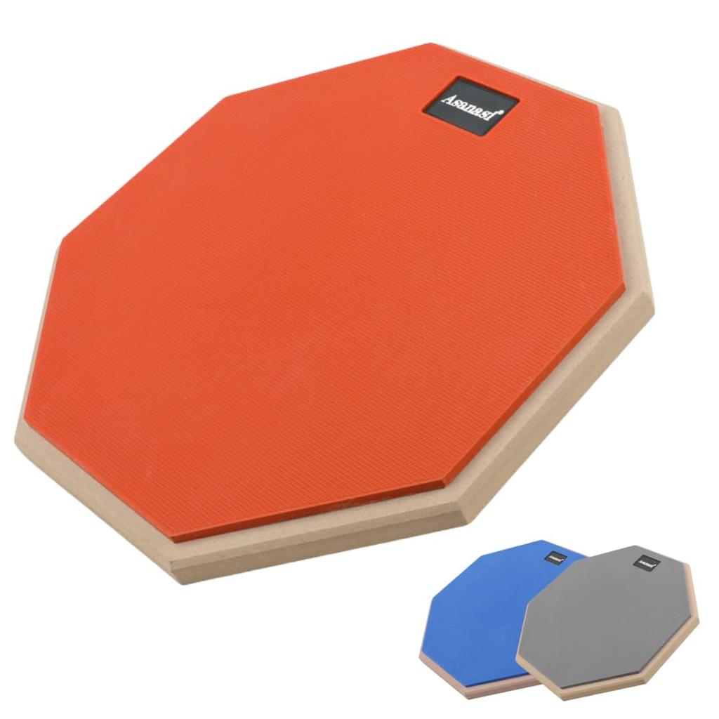 Øvepute Gummi Høy Elastisitet Øving Stille 8 Tommer Trening Hjemmeøving [KakiKhaki] (oransje)