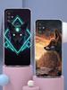 Cute cartoon animal fox Phone Case For Samsung Galaxy A51 A71 A21S A12 A11 A31 A41 A52 A32 5G A72 A01 A50 A70 Soft Clear Cover