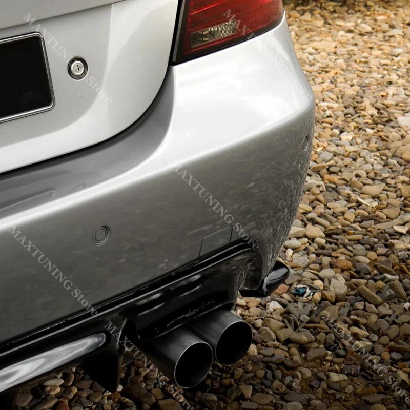 Για BMW Σειρά 5 E60 E61 M Sport 2004-2010 Πίσω Προφυλακτήρας Πλαϊνά Splitters Διαχύτης Εξατμίσεις Πτερύγια Επεκτάσεις Διακόσμησης