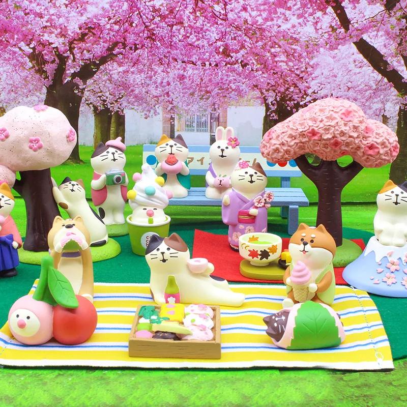 1pc Japan Cherry Blossom Festival Japan Decoration Figurines Resin Craft Home Decor Desk Accessories Scene Decoration Gifts