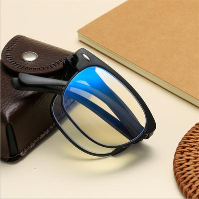 Fold Anti Blue Light Blocking Nail Reading Glasses Women Men Square Frame Presbyopic Glasses Diopters Computer Glasses +1.0 1.5