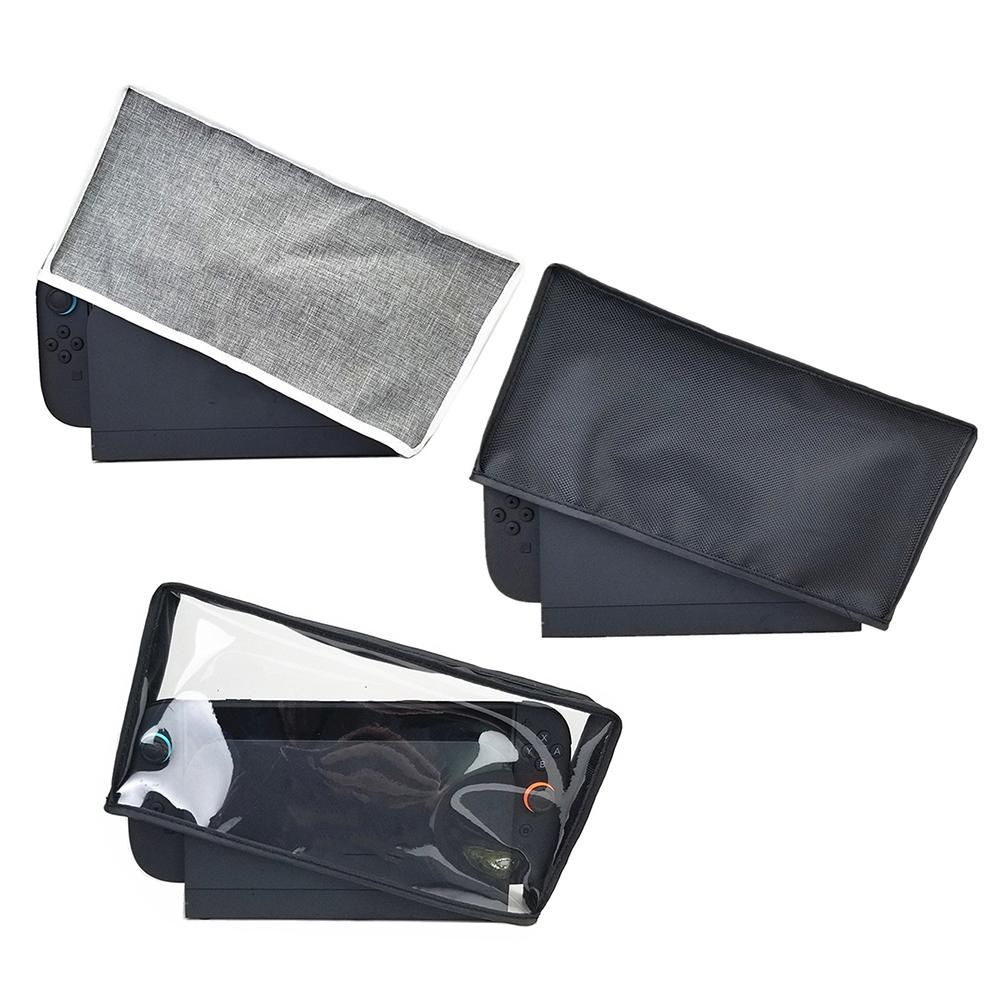 Schwarze Staubschutzhülle für Switch 2 Wasserdichter Staubschutz Kratzfest Staubdichte Hülle für Switch2 Ladestation