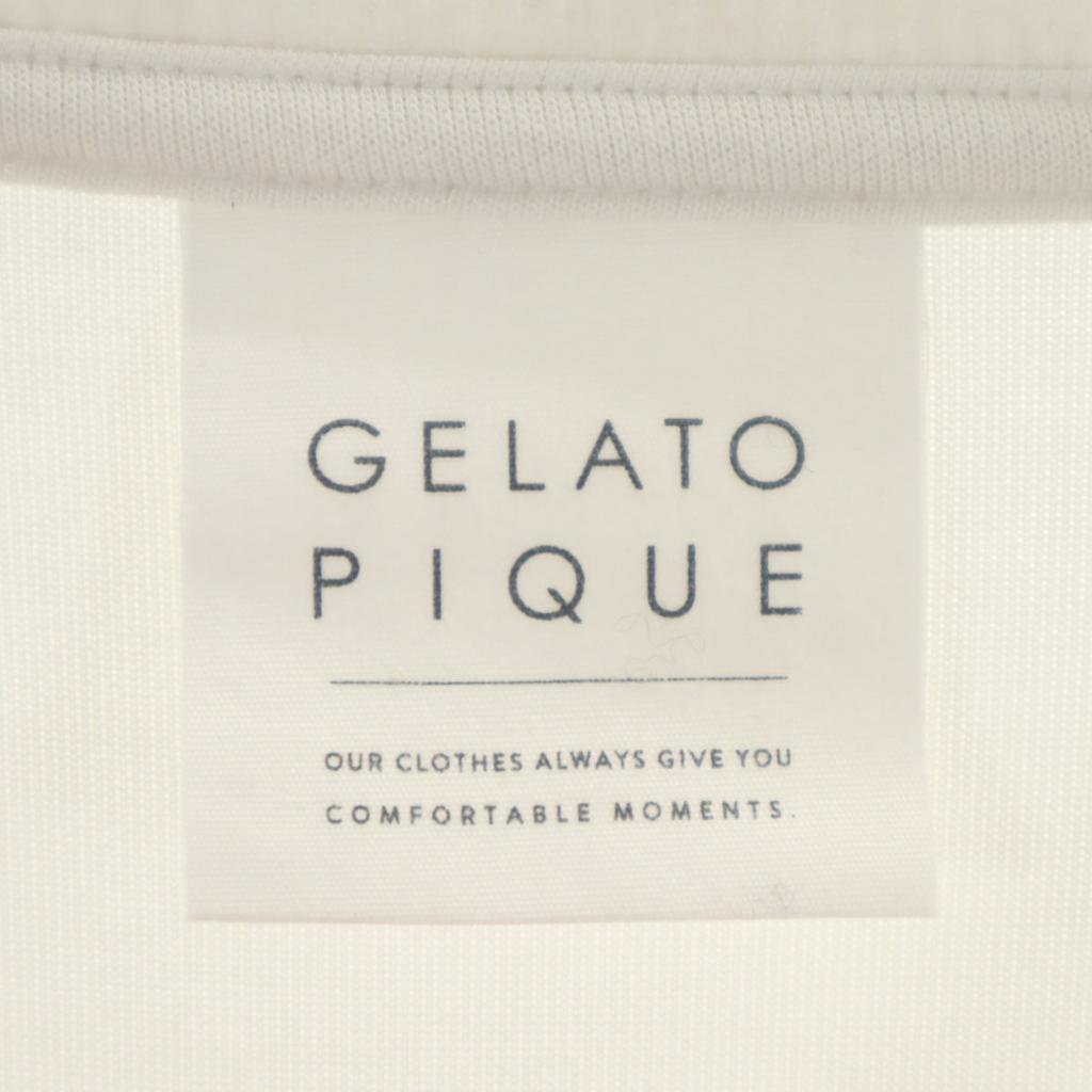 gelato pique Short Sleeve Soft Punch T-shirt F White Women Used